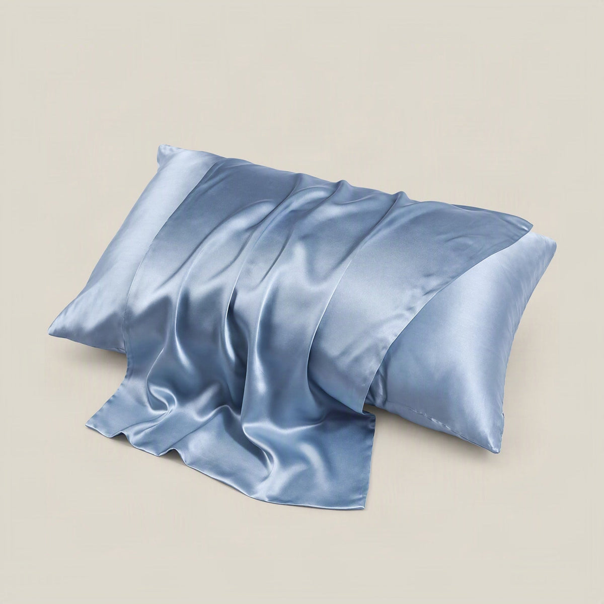 SuuSilk 22 Momme matte double-sided mulberry silk pillowcase with hidden zipper, available in multiple colors