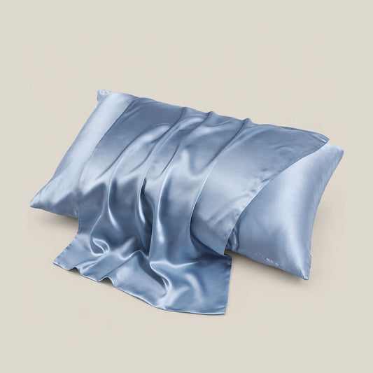 22 Momme Matte Double-Sided Silk Pillowcase with Hidden Zipper, Multicolour 100% Mulberry Silk