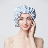 Sky Blue & Silver Gray Reversible