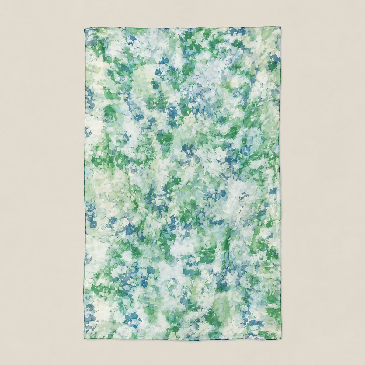 Spring Bloom mulberry silk scarf