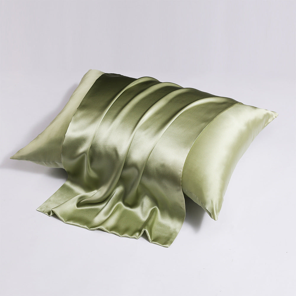 100% Mulberry Silk Pillowcase with Zipper – 16 Momme, Double-Sided, 6A Grade