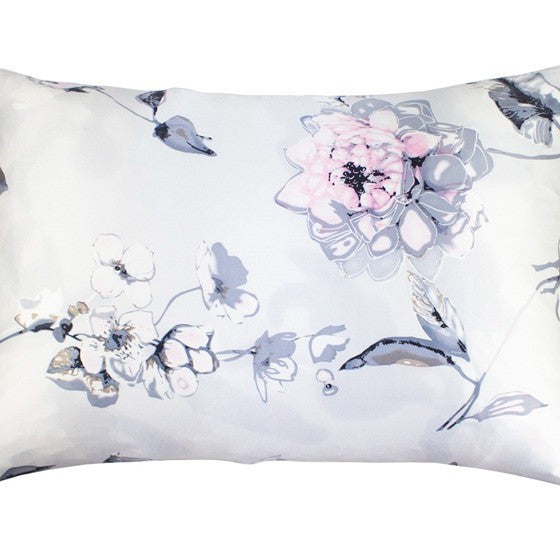 100% Mulberry Silk Printed Pillowcase – Double-Sided Satin Silk Pillow Cover with Ethnic Pattern, 3 Sizes