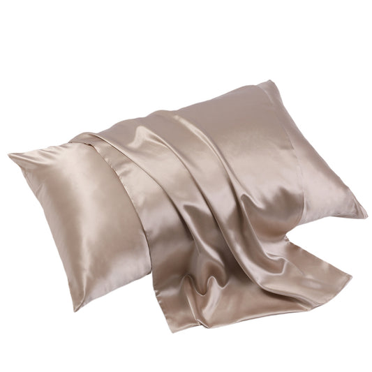 100% Mulberry Silk Pillowcase with Hidden Zipper, 22 Momme Double-Sided Satin Weave, Hypoallergenic, 10 Colors