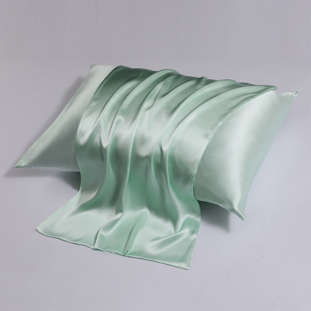 100% Mulberry Silk Pillowcase with Zipper – 16 Momme, Double-Sided, 6A Grade