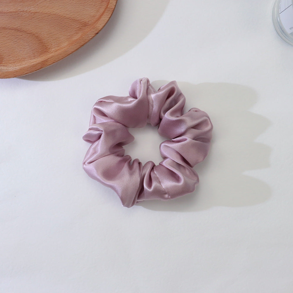 Mulberry Silk Scrunchie – Gentle on Hair, Large Chiffon Style in 12 Colors, 4 in / 6 in