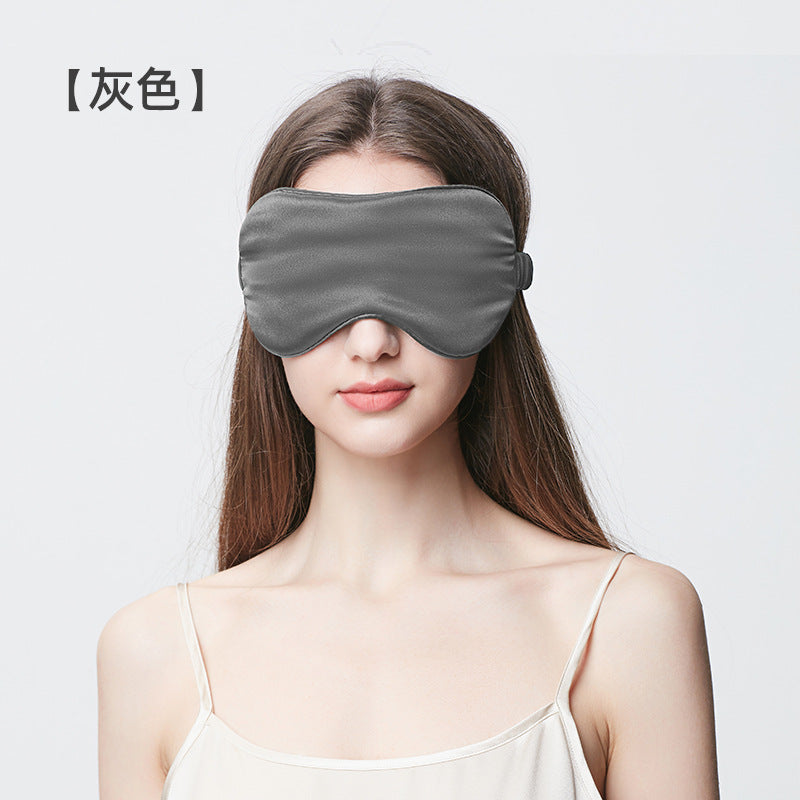 100% Mulberry Silk Sleep Eye Mask – 16 Momme Double-Side Real Silk, Light-Blocking, Gentle on Skin, Custom Logo Embroidery Available