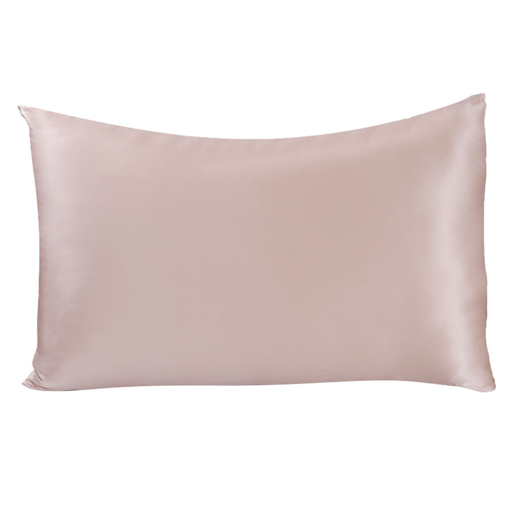 19 Momme Mulberry Silk Pillowcase – Solid Color Envelope Closure for Smooth, Healthy Sleep