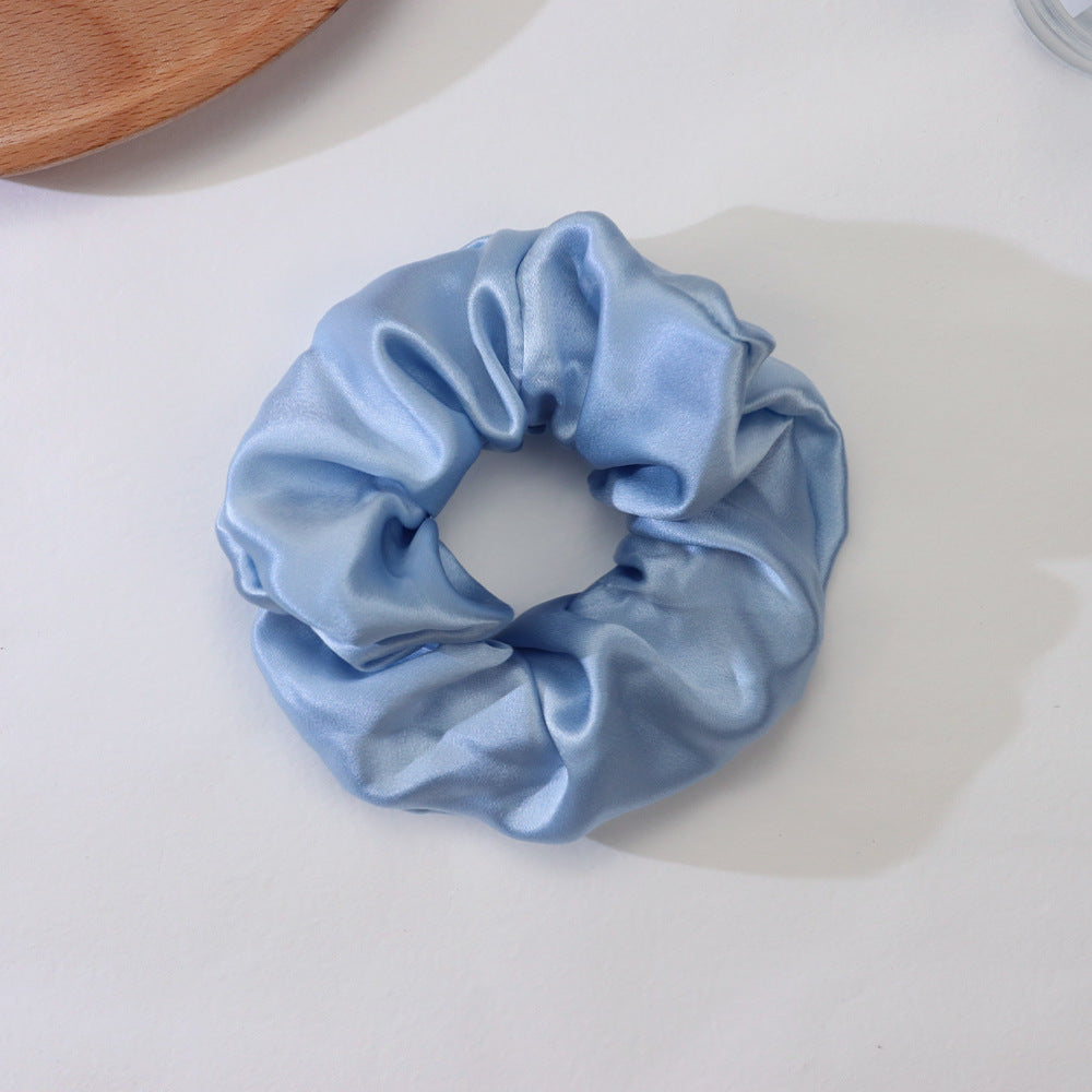 Mulberry Silk Scrunchie – Gentle on Hair, Large Chiffon Style in 12 Colors, 4 in / 6 in