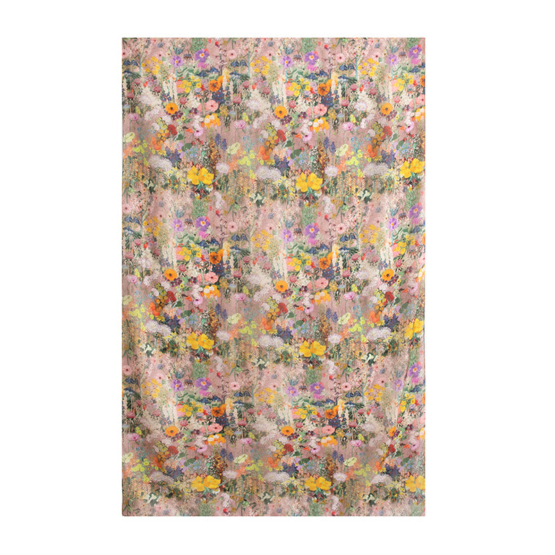 Mulberry Silk Long Scarf for Women – Lightweight Floral Print Shawl Wrap for Spring, 69 x 43 in