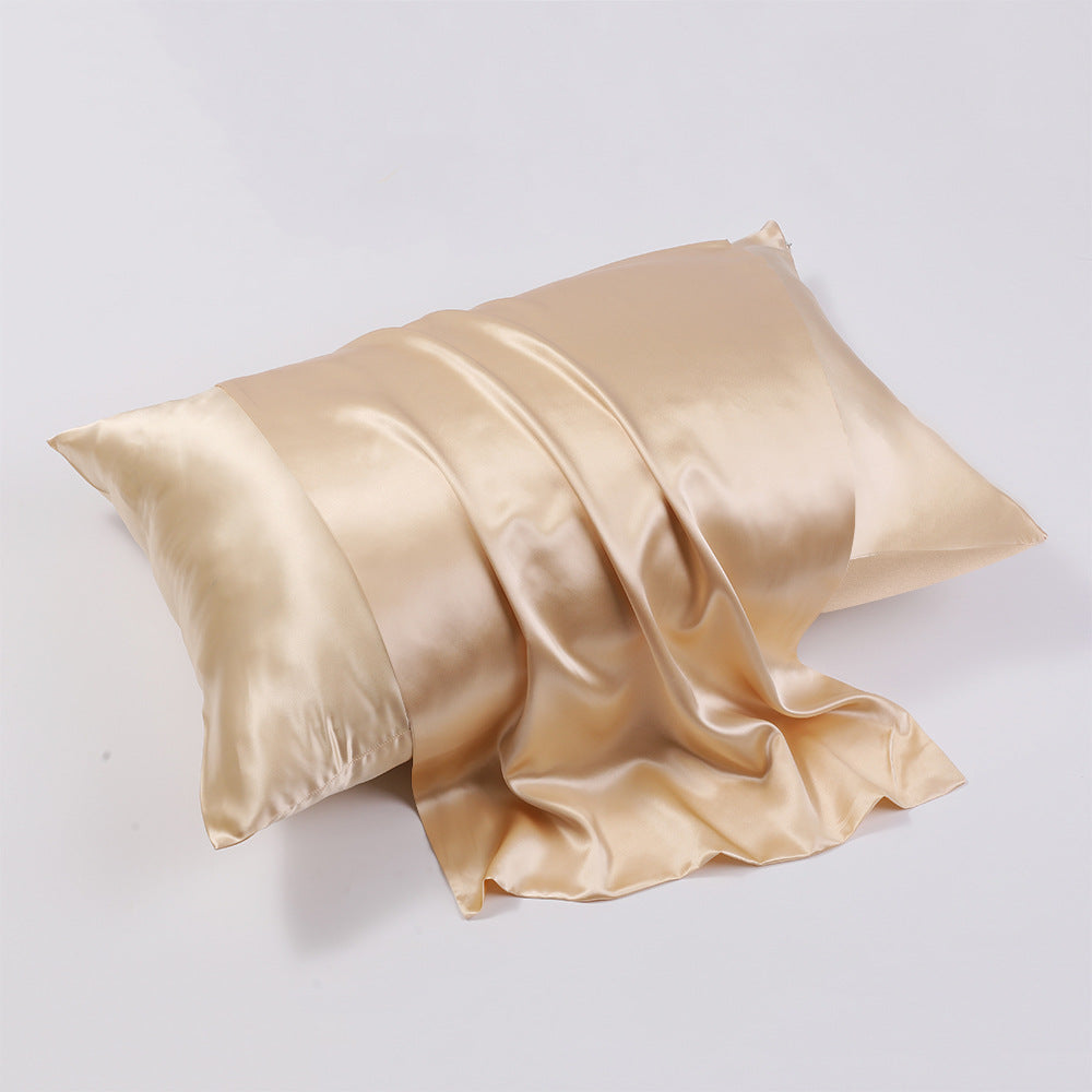 100% Mulberry Silk Pillowcase – Envelope Closure, Removable & Washable, Modern Minimalist, Multiple Sizes
