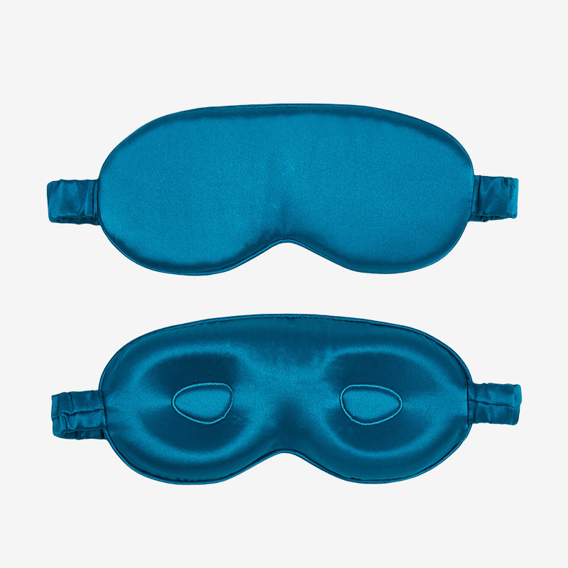 3D Embroidered Silk Sleep Mask – 19 Momme Mulberry Silk Light-Blocking Eye Mask for Sleeping