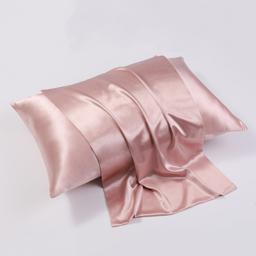 100% Mulberry Silk Pillowcase with Hidden Zipper, 22 Momme Double-Sided Satin Weave, Hypoallergenic, 10 Colors