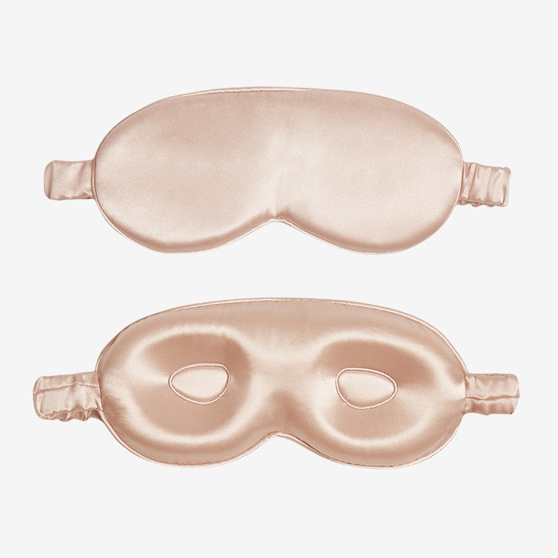3D Embroidered Silk Sleep Mask – 19 Momme Mulberry Silk Light-Blocking Eye Mask for Sleeping