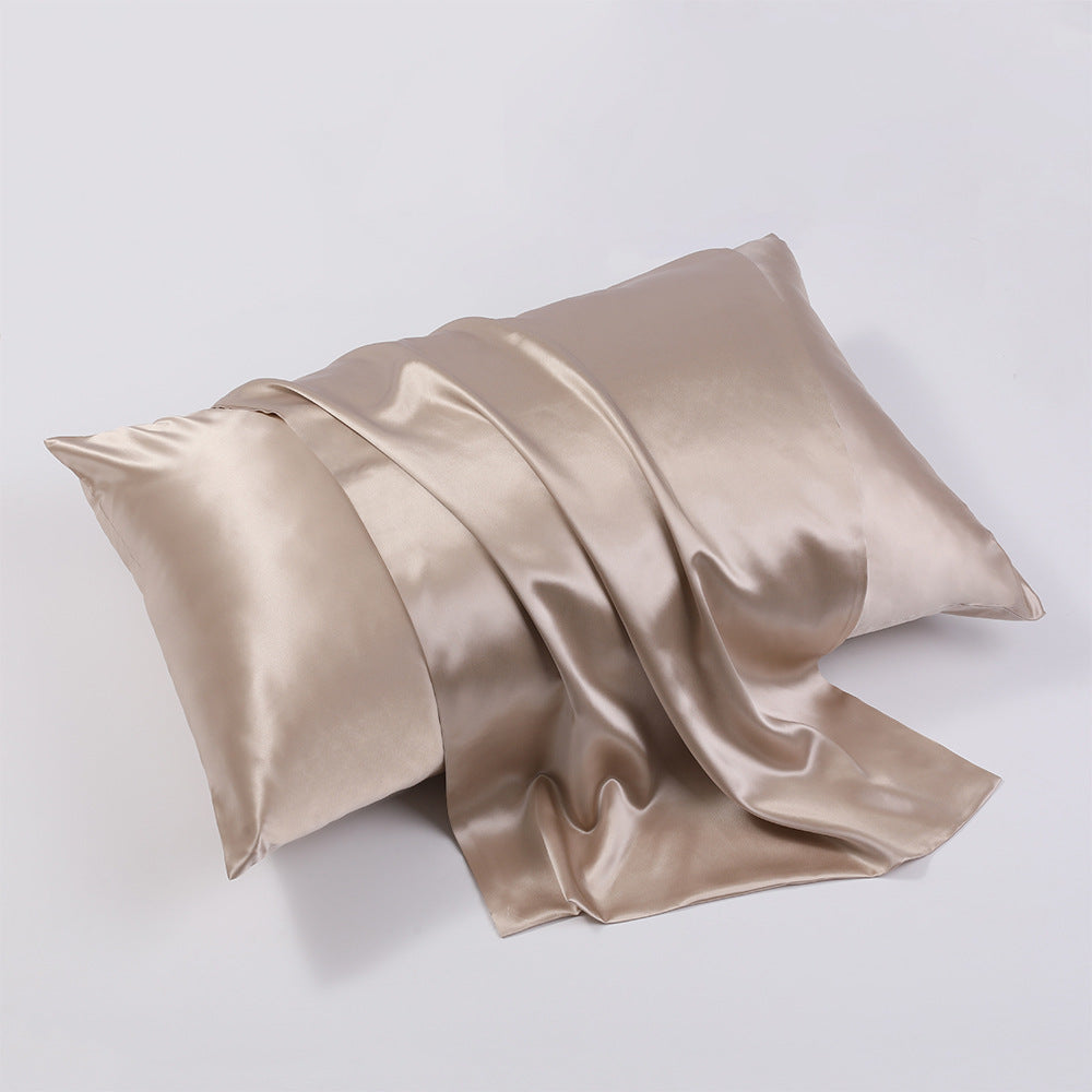 100% Mulberry Silk Pillowcase with Hidden Zipper, 22 Momme Double-Sided Satin Weave, Hypoallergenic, 10 Colors