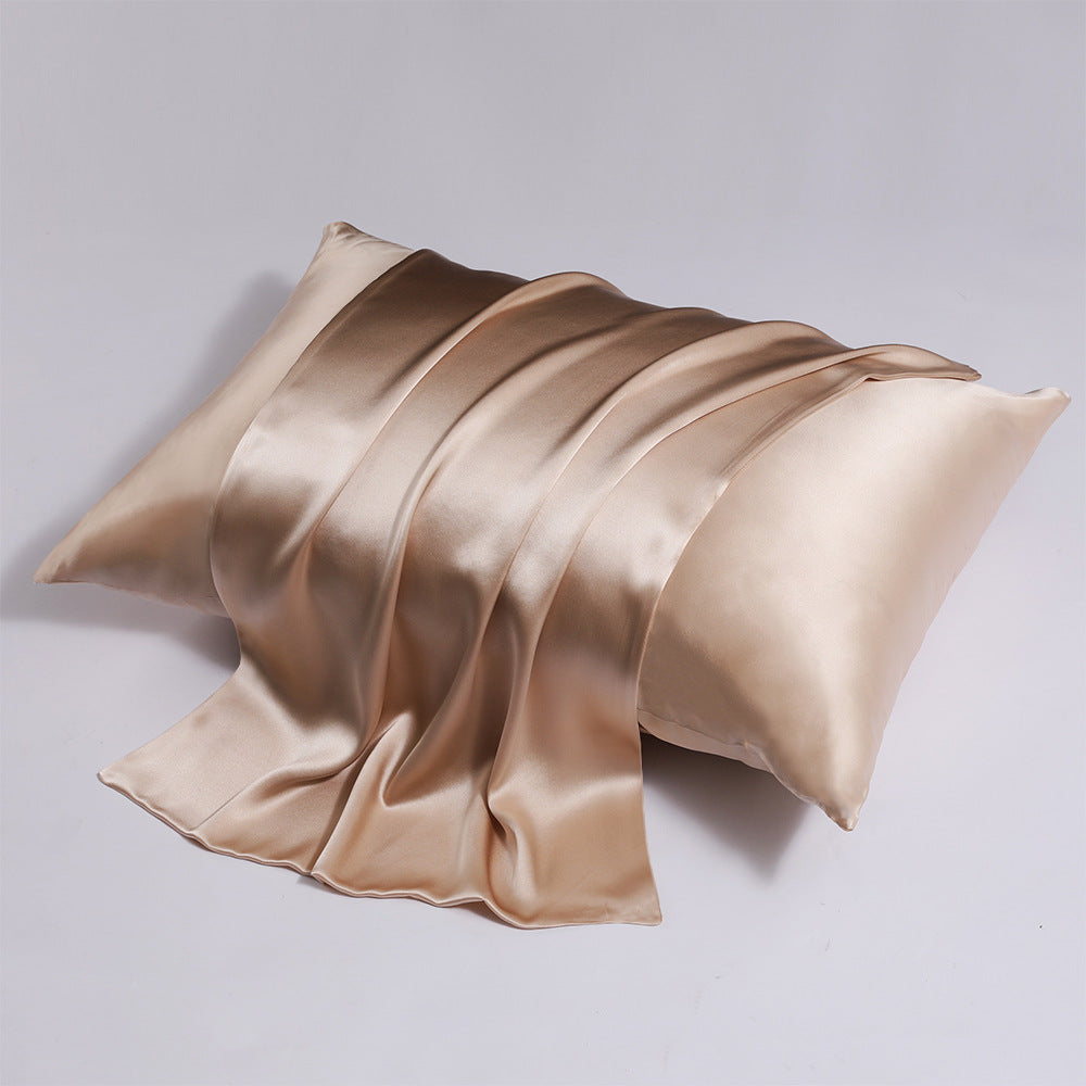 100% Mulberry Silk Pillowcase with Zipper – 16 Momme, Double-Sided, 6A Grade