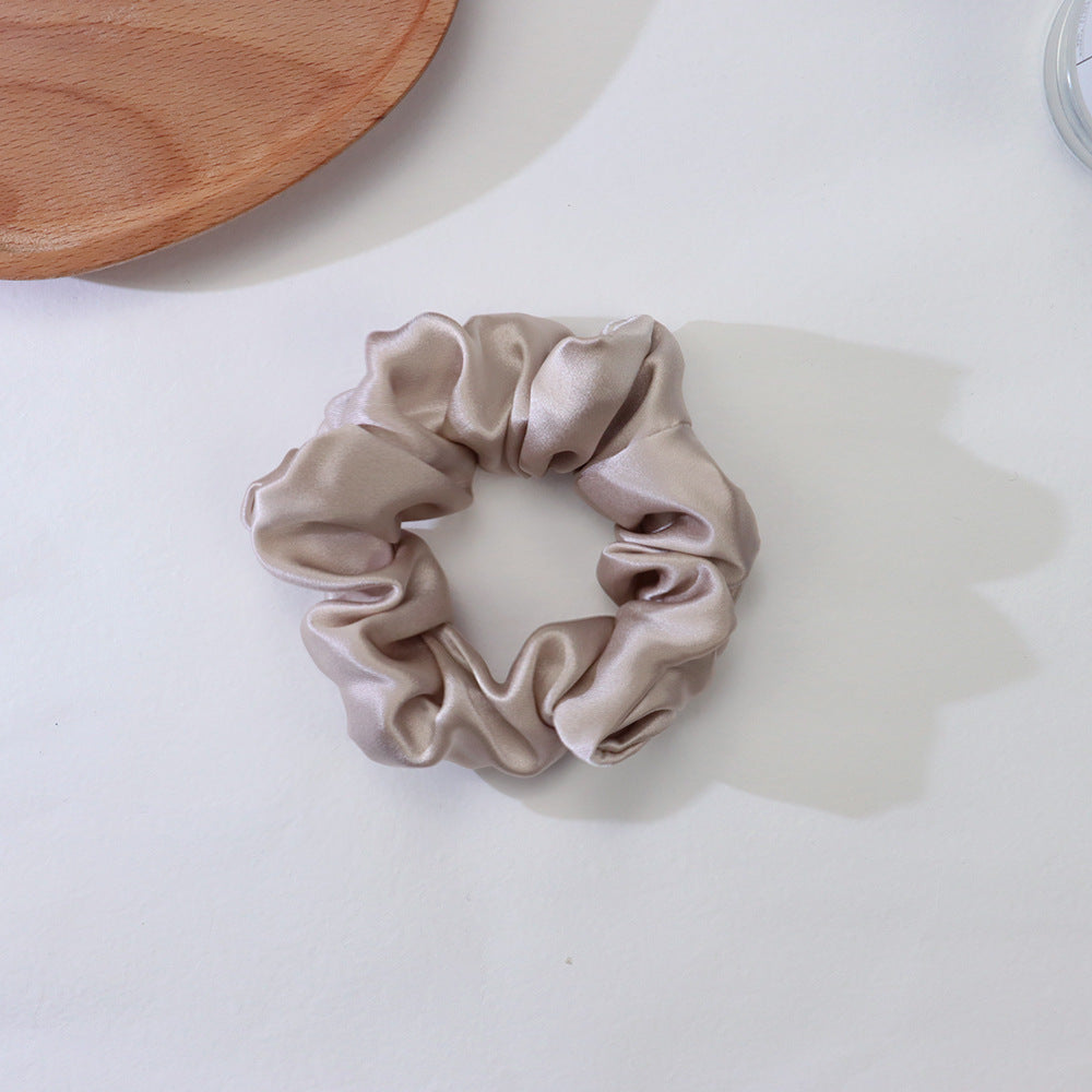 Mulberry Silk Scrunchie – Gentle on Hair, Large Chiffon Style in 12 Colors, 4 in / 6 in