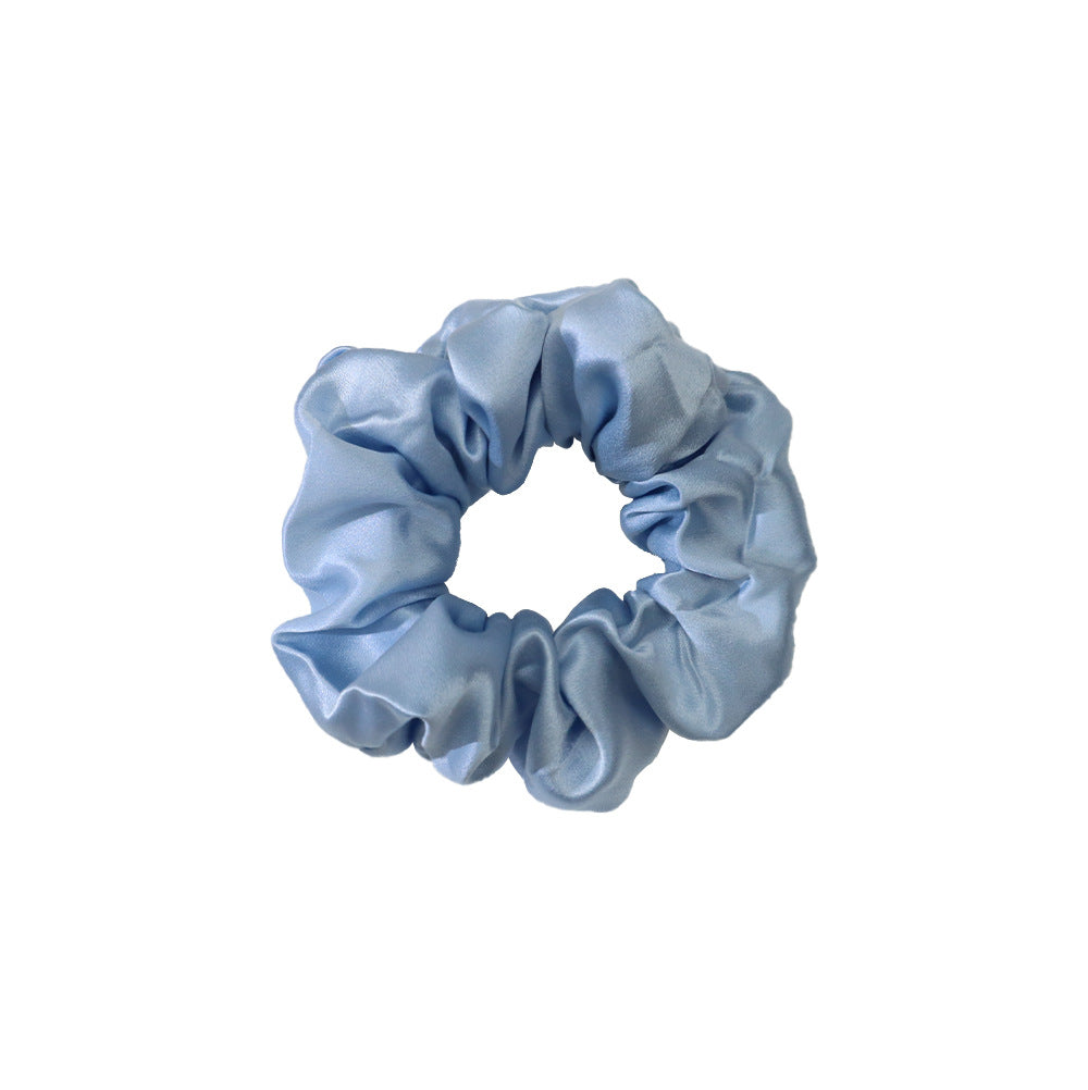 Mulberry Silk Scrunchie – Gentle on Hair, Large Chiffon Style in 12 Colors, 4 in / 6 in