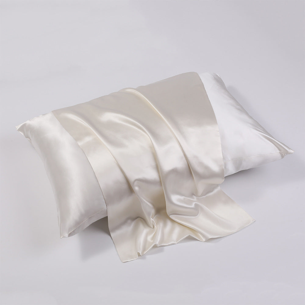 100% Mulberry Silk Pillowcase with Hidden Zipper, 22 Momme Double-Sided Satin Weave, Hypoallergenic, 10 Colors