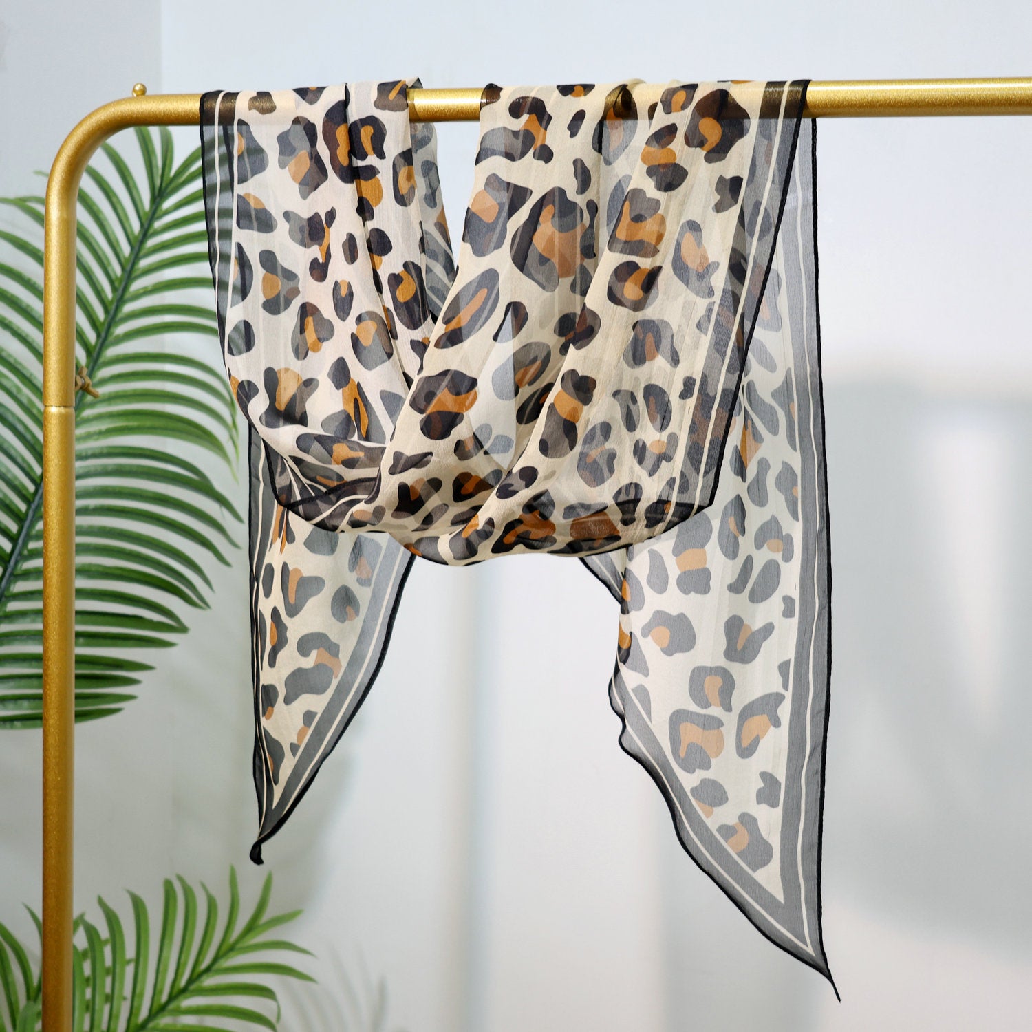 Long Oblique Silk Scarf with Polka Dot Print – 100% Mulberry Silk Lightweight Stole for Neck, Head & Hair, 33 x 160 cm