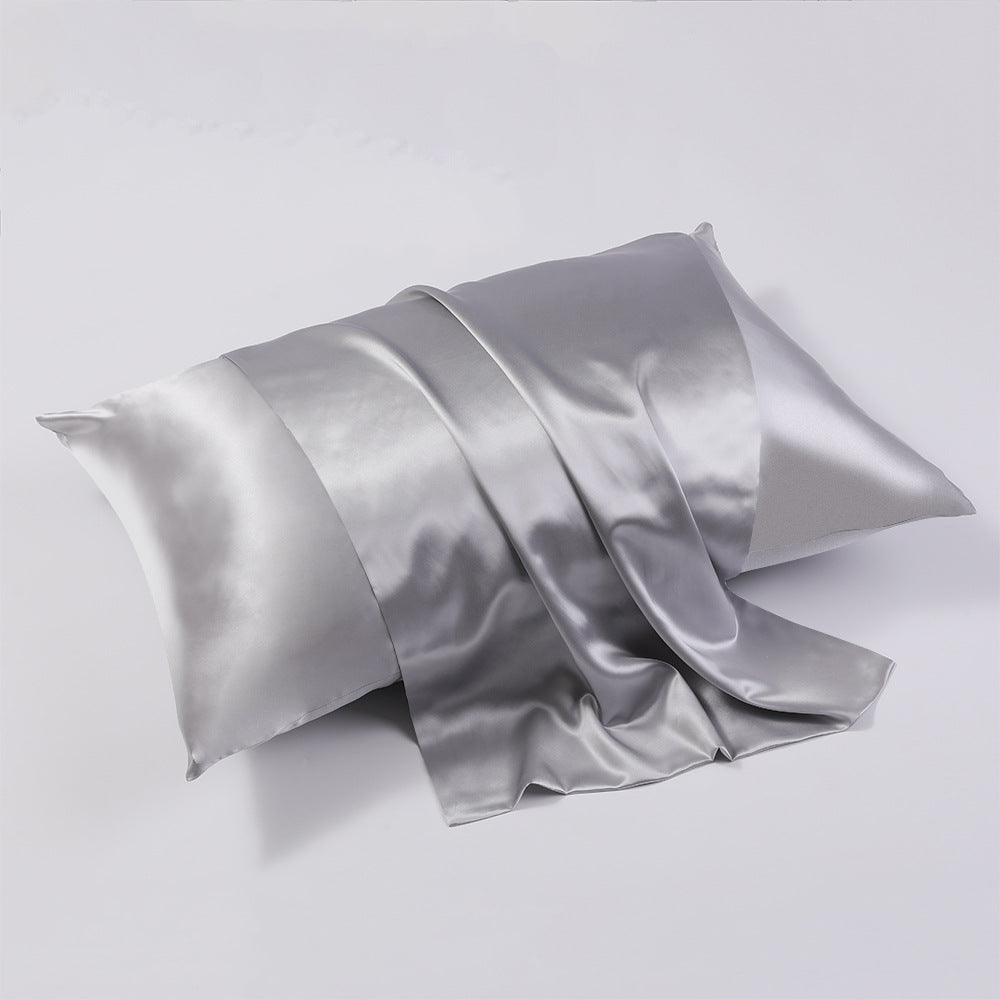 100% Mulberry Silk Pillowcase – Envelope Closure, Removable & Washable, Modern Minimalist, Multiple Sizes