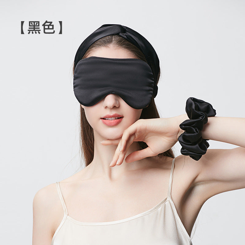 Black 19 Momme Eye Mask Variant