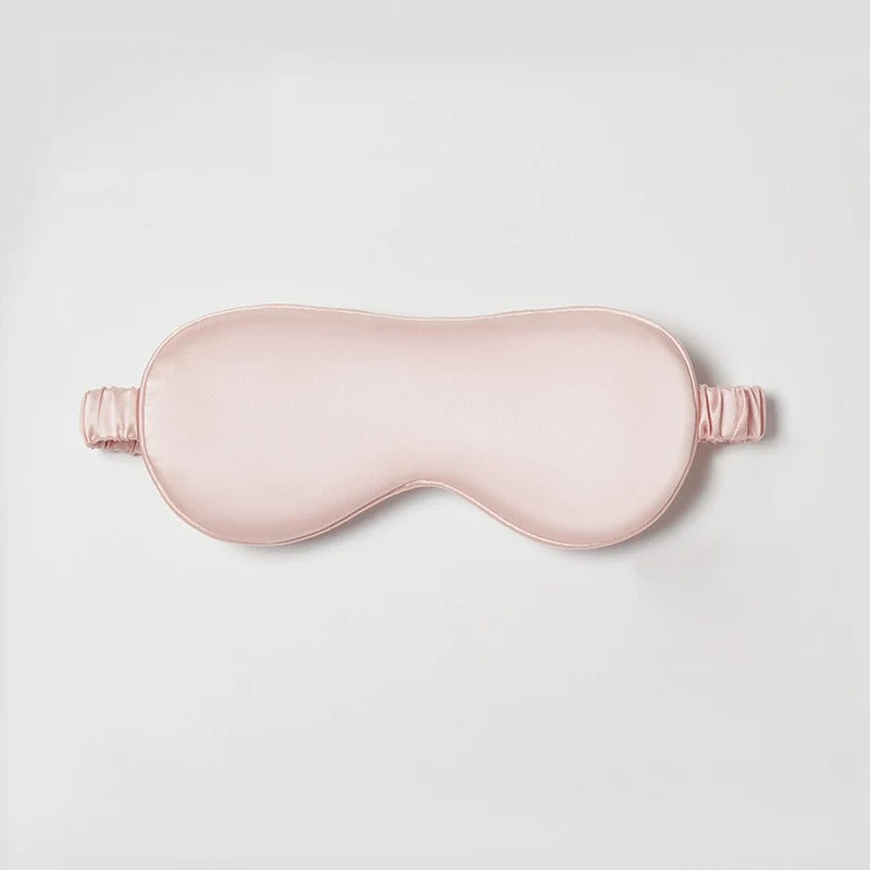 22 Momme 100% Mulberry Silk Sleep Set – Eye Mask, Headband & Scrunchie, Light-Blocking