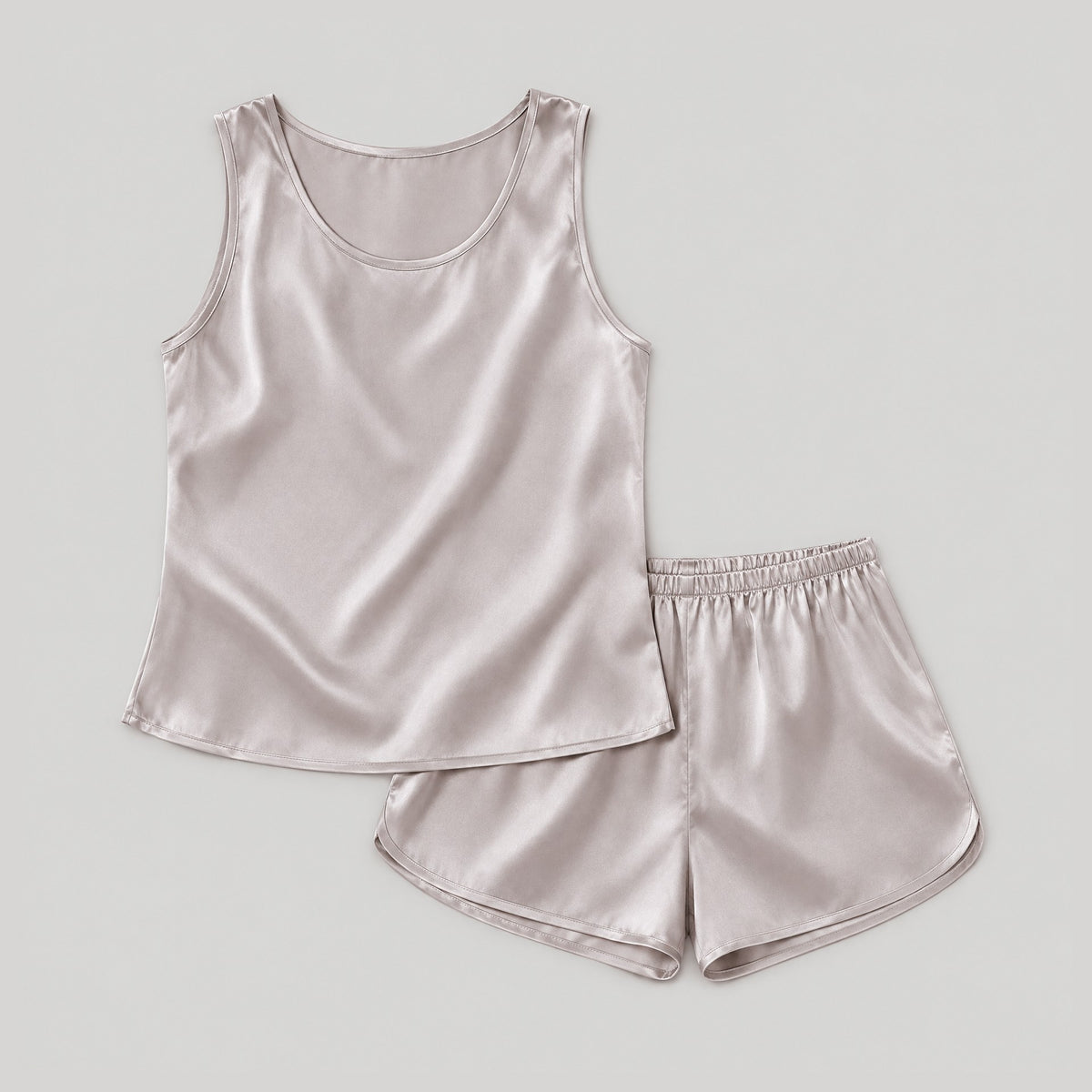 19 Momme Mulberry Silk Tank & Shorts Pajama Set