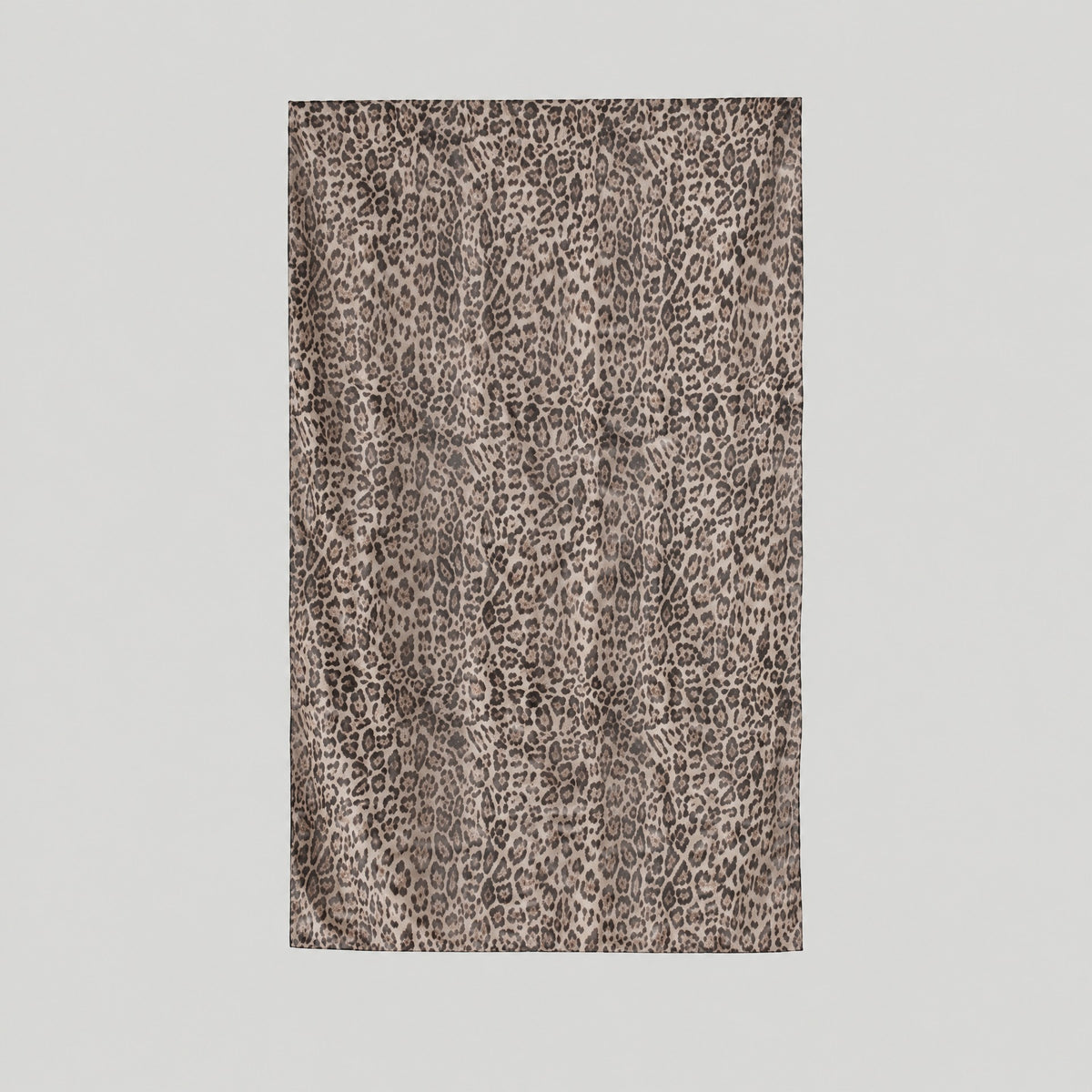 Leopard Print Mulberry Silk Oversized Scarf – 69 x 43 in