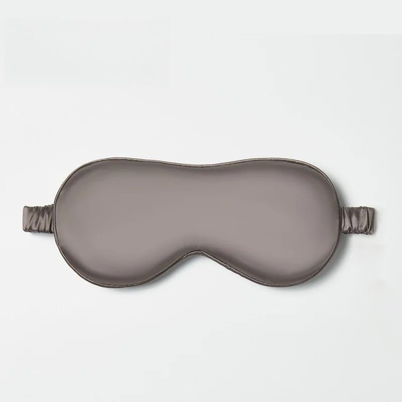 22 Momme 100% Mulberry Silk Sleep Set – Eye Mask, Headband & Scrunchie, Light-Blocking